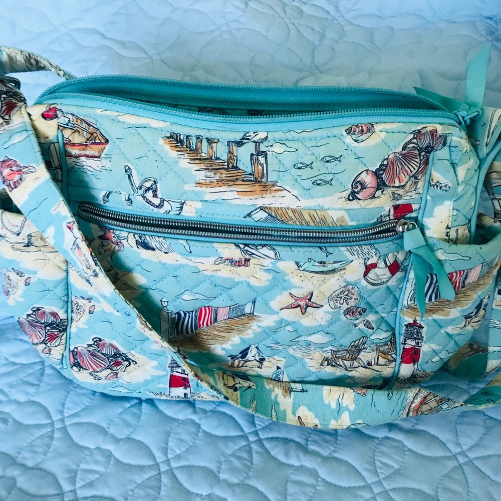 Vera Bradley Beach print Crossbody